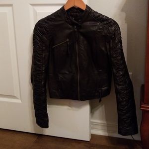 Bebe jacket leather